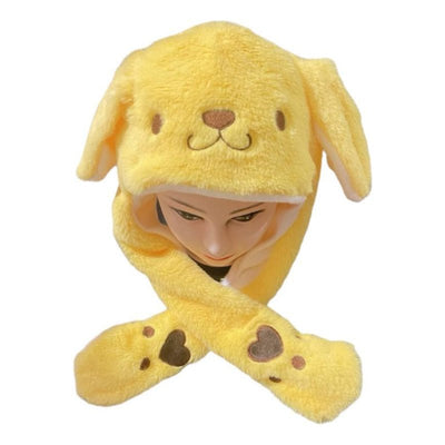 Gorro De Sombrero Con Orejas Móviles Para Niños O Niñas